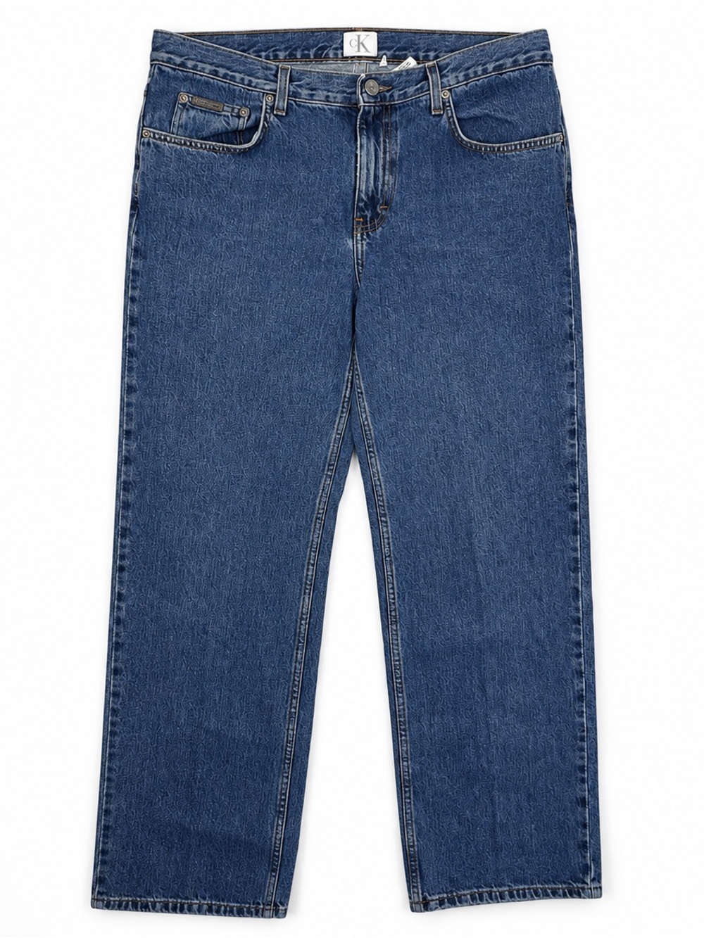 Vintage 90s Calvin Klein Jeans High Rise Straight Leg Denim Jeans 14